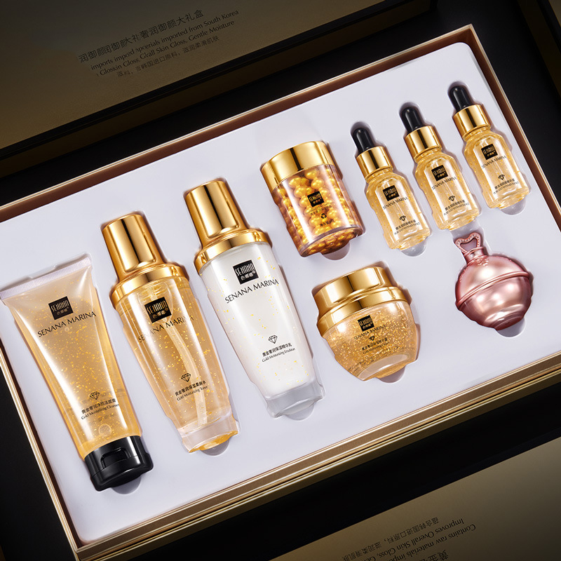 Luxury Gold Skincare - Zestaw do pielęgnacji skóry dla kobiet