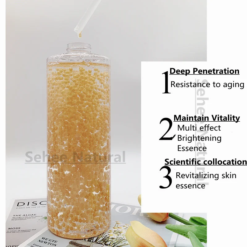 Luxury Gold Skincare - 1000ml Gold Roe Essence Nawilżająca Rozjaśniająca