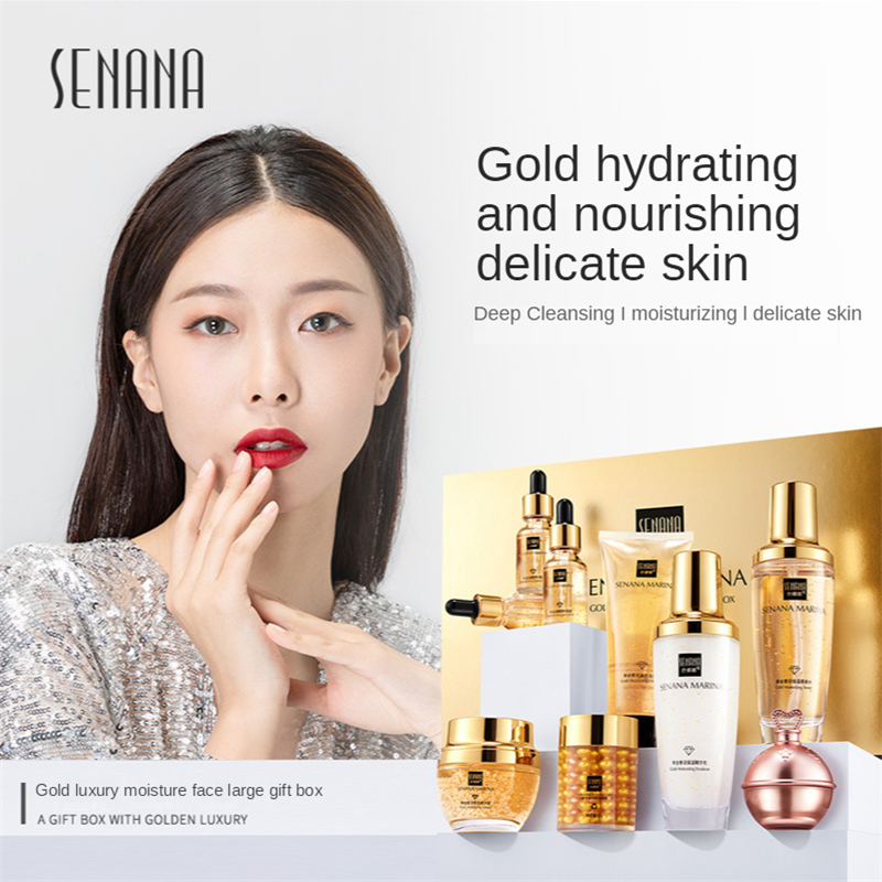 Zestaw do pielęgnacji skóry dl – Luxury Gold Skincare recenzja i cena