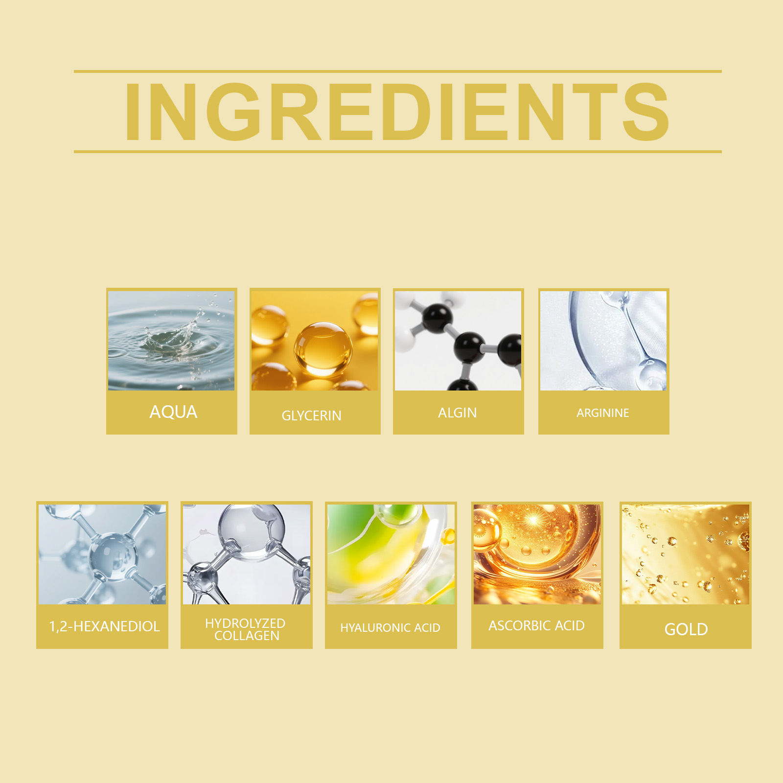 Nawilżająca, regenerująca mask – Luxury Gold Skincare recenzja i cena