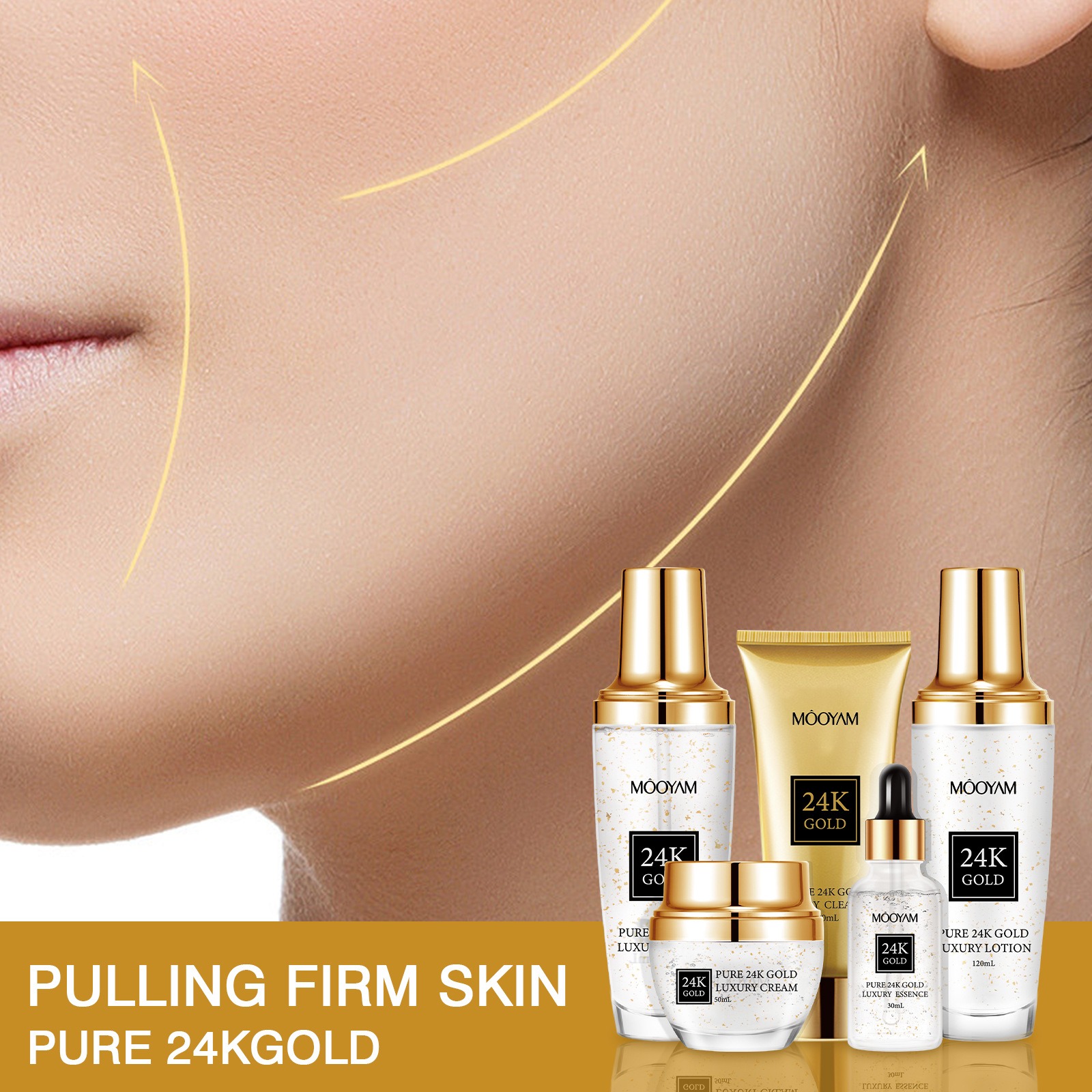 Złoty zestaw 24K LUXURY nawilż – Luxury Gold Skincare recenzja i cena