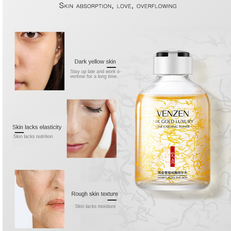 24K złota luksusowa linia rzeź – Luxury Gold Skincare recenzja i cena